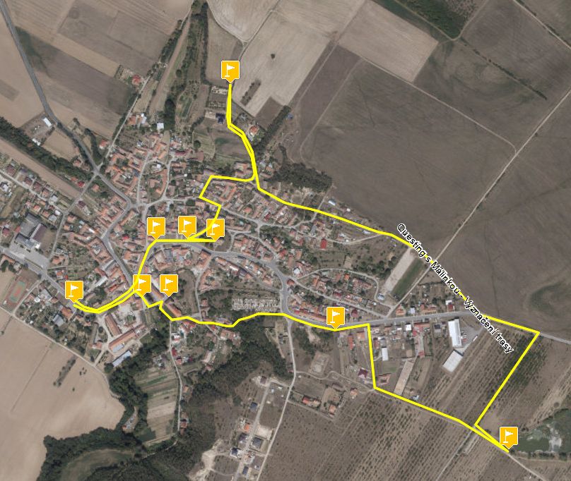 mapa trasy